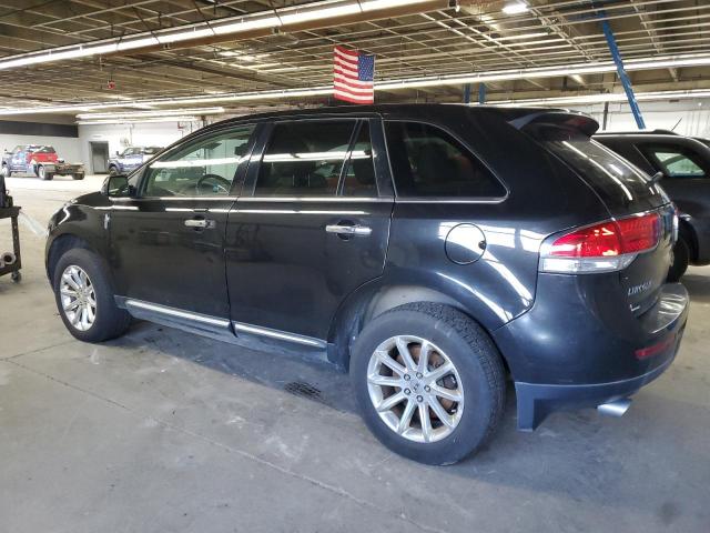 2LMDJ8JK7DBL05609 - 2013 LINCOLN MKX BLACK photo 2