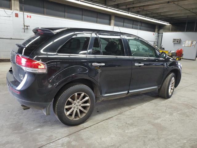 2LMDJ8JK7DBL05609 - 2013 LINCOLN MKX BLACK photo 3