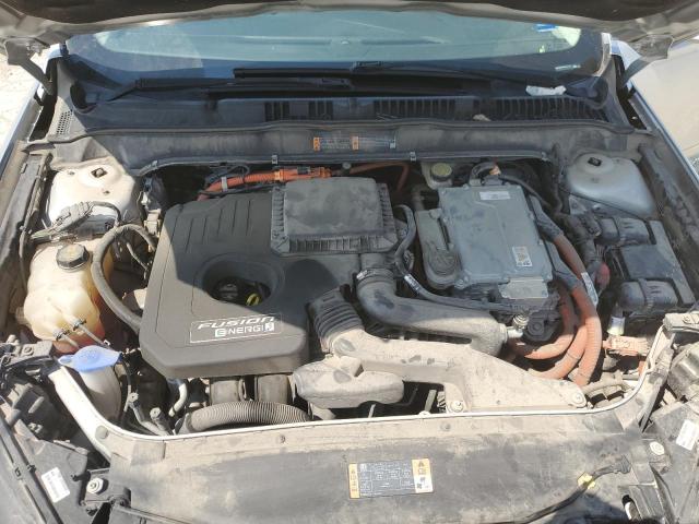 3FA6P0SU7FR173714 - 2015 FORD FUSION TITANIUM PHEV SILVER photo 11