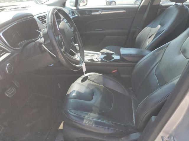 3FA6P0SU7FR173714 - 2015 FORD FUSION TITANIUM PHEV SILVER photo 7