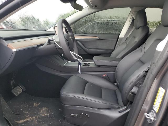 7SAYGAEEXSF303786 - 2025 TESLA MODEL Y SILVER photo 7