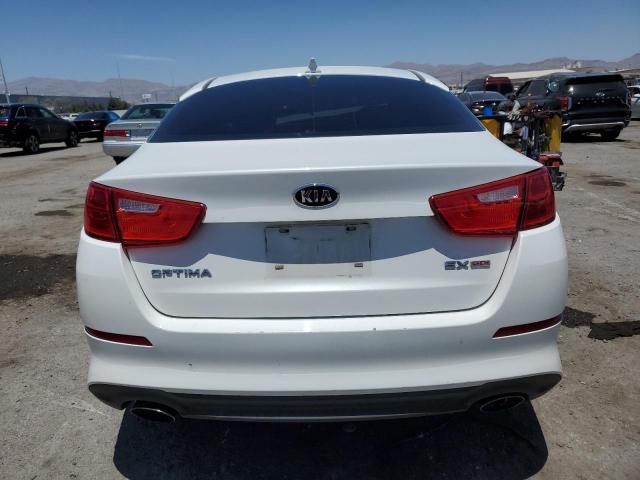 5XXGN4A71FG435605 - 2015 KIA OPTIMA EX WHITE photo 6