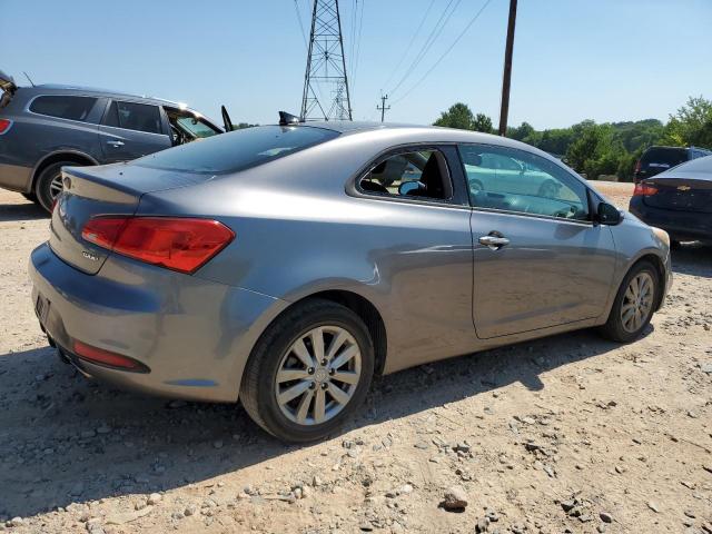 KNAFX6A86E5236947 - 2014 KIA FORTE EX GRAY photo 3