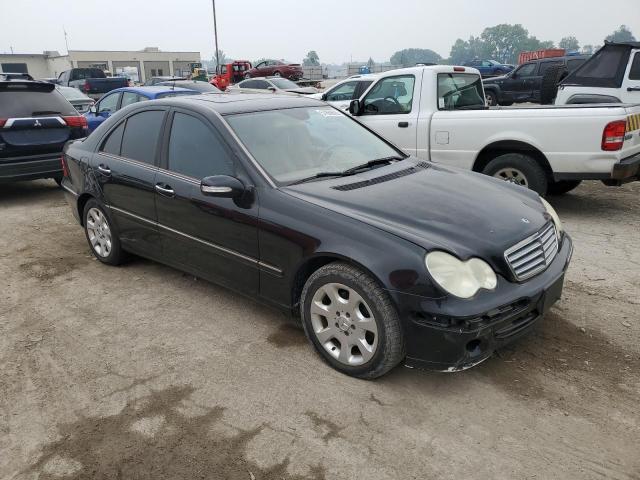 WDBRF92H36F836158 - 2006 MERCEDES-BENZ C 280 4MATIC BLACK photo 4