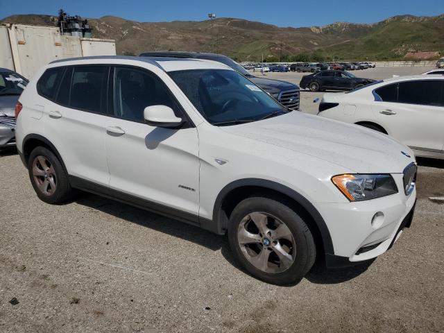 5UXWX5C55BL704012 - 2011 BMW X3 XDRIVE28I WHITE photo 4