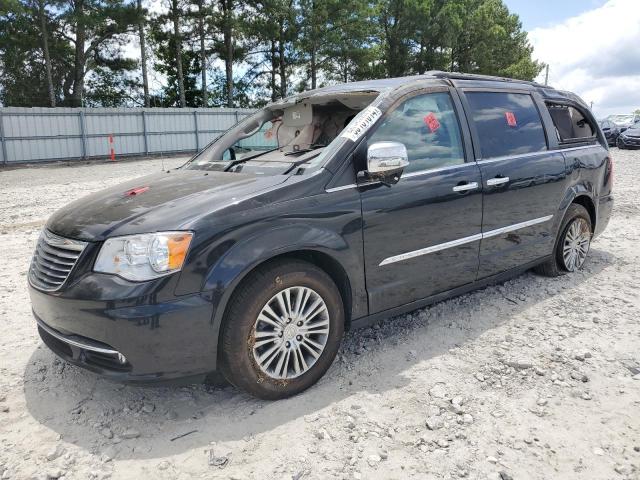 2C4RC1CG7ER107444 - 2014 CHRYSLER TOWN & COU TOURING L BLACK photo 1