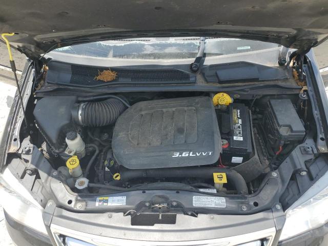 2C4RC1CG7ER107444 - 2014 CHRYSLER TOWN & COU TOURING L BLACK photo 12