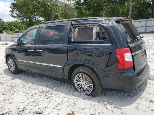 2C4RC1CG7ER107444 - 2014 CHRYSLER TOWN & COU TOURING L BLACK photo 2