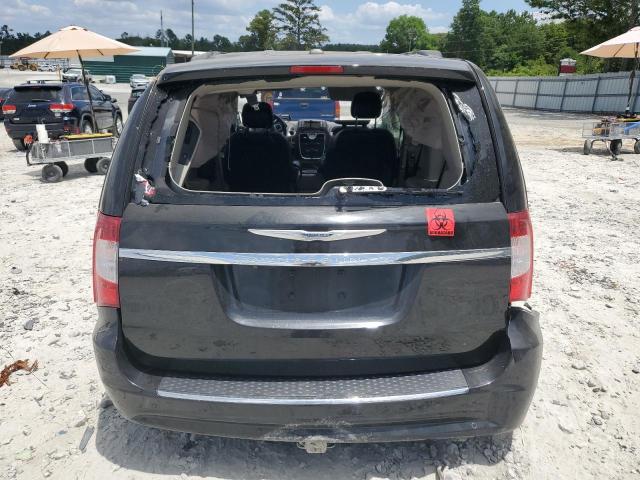 2C4RC1CG7ER107444 - 2014 CHRYSLER TOWN & COU TOURING L BLACK photo 6