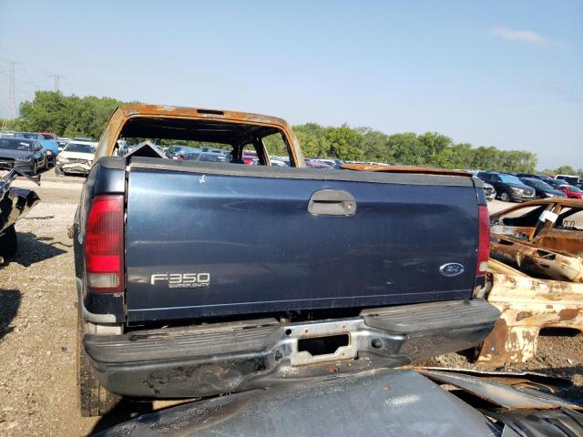 1FTSW31F13EB16424 - 2003 FORD F350 SRW SUPER DUTY BLUE photo 6