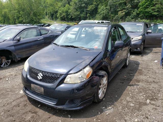 JS2YC414885104971 - 2008 SUZUKI SX4 BLACK photo 1