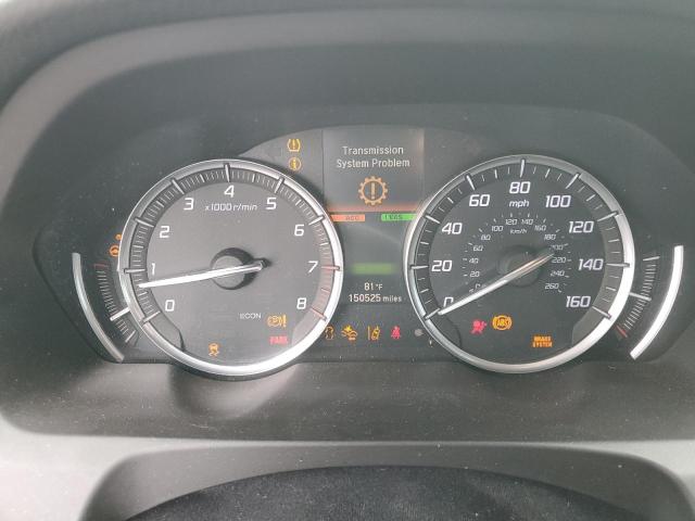 19UUB2F75GA011674 - 2016 ACURA TLX ADVANCE BLACK photo 9