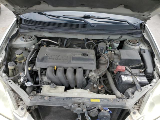 2T1KR32E63C018070 - 2003 TOYOTA COROLLA MA XR SILVER photo 11