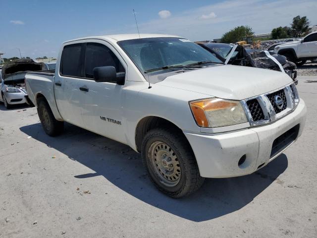 1N6AA07D78N343992 - 2008 NISSAN TITAN XE WHITE photo 4