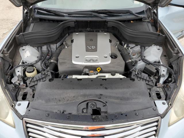 JN1AJ0HR9BM850499 - 2011 INFINITI EX35 BASE Կապույտ լուսանկար 11