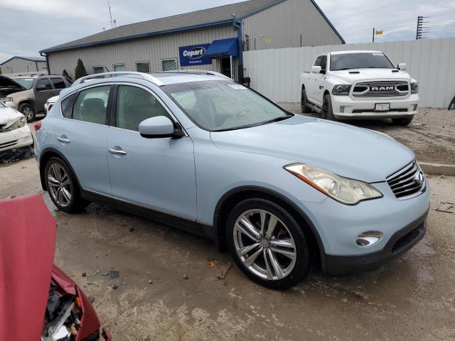 JN1AJ0HR9BM850499 - 2011 INFINITI EX35 BASE Կապույտ լուսանկար 4