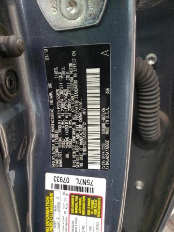 5TDKY5G13AS028712 - 2010 TOYOTA SEQUOIA LIMITED BLUE photo 12