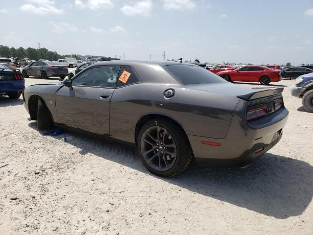 2C3CDZFJ5NH160436 - 2022 DODGE CHALLENGER R/T SCAT PACK GRAY photo 2