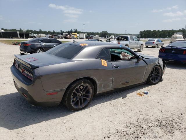 2C3CDZFJ5NH160436 - 2022 DODGE CHALLENGER R/T SCAT PACK GRAY photo 3