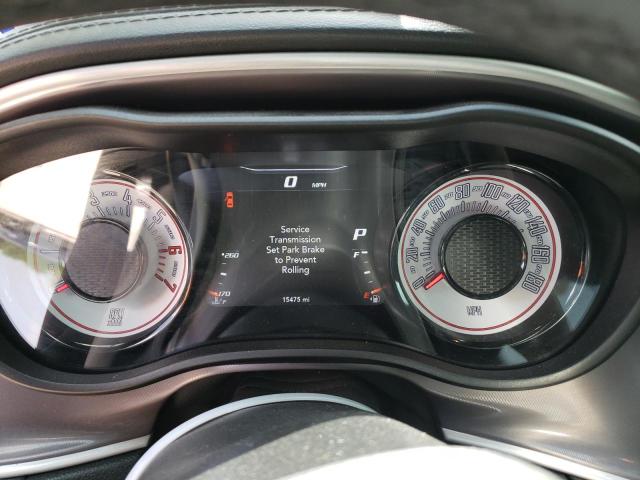 2C3CDZFJ5NH160436 - 2022 DODGE CHALLENGER R/T SCAT PACK GRAY photo 9