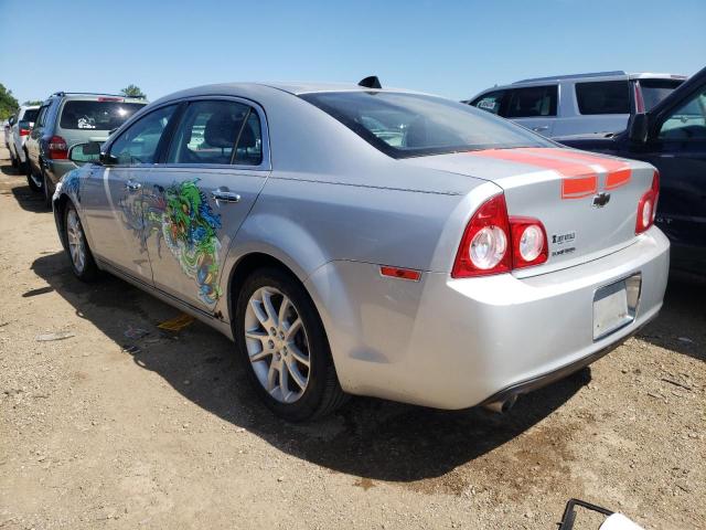 1G1ZG5E75CF364947 - 2012 CHEVROLET MALIBU LTZ ვერცხლისფერი ფოტო 2