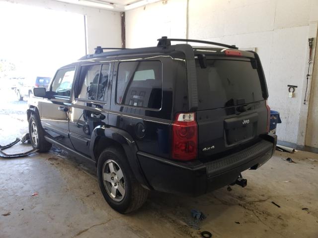 1J8HG48K29C528266 - 2009 JEEP COMMANDER SPORT Czarny zdjęcie 3