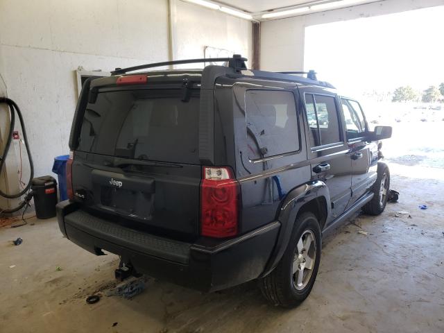 1J8HG48K29C528266 - 2009 JEEP COMMANDER SPORT Czarny zdjęcie 4
