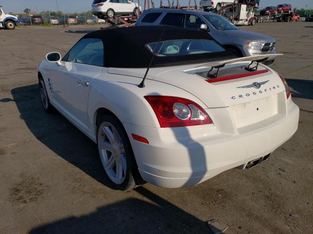 1C3AN65L05X033109 - 2005 CHRYSLER CROSSFIRE LIMITED WHITE photo 2