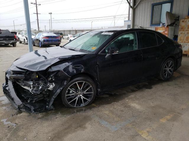 4T1G11AK6PU786371 - 2023 TOYOTA CAMRY SE NIGHT SHADE BLACK photo 1