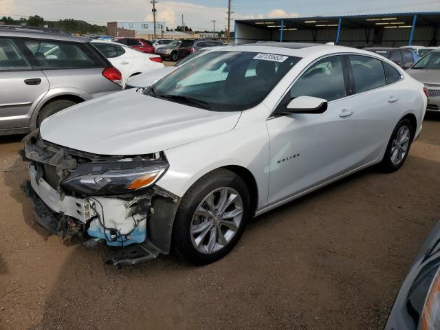 1G1ZD5ST1MF026800 - 2021 CHEVROLET MALIBU LT WHITE photo 1