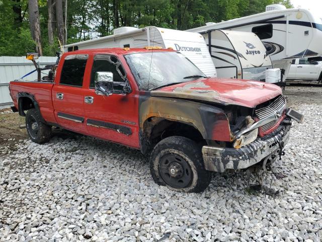 1GCHK23G23F163817 - 2003 CHEVROLET SILVERADO K2500 HEAVY DUTY RED photo 4