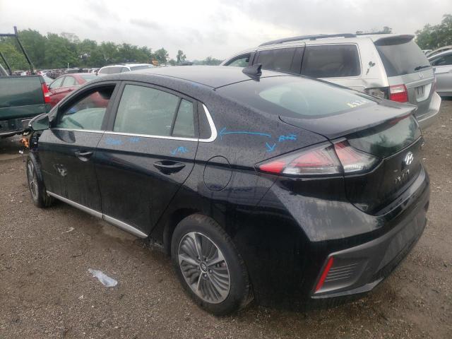 KMHC75LD9NU283384 - 2022 HYUNDAI IONIQ SEL BLACK photo 2