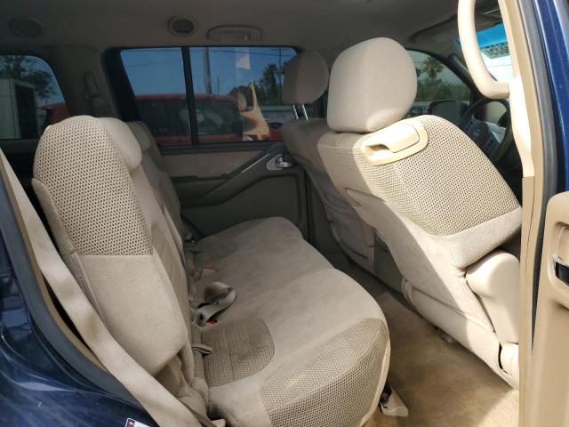 5N1AR18U76C632049 - 2006 NISSAN PATHFINDER LE BLUE photo 11