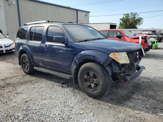 5N1AR18U76C632049 - 2006 NISSAN PATHFINDER LE BLUE photo 4