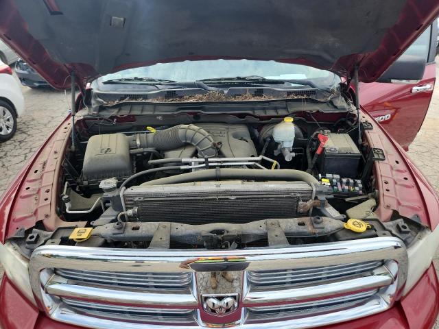 1C6RD6LT0CS101706 - 2012 DODGE RAM 1500 SLT RED photo 11