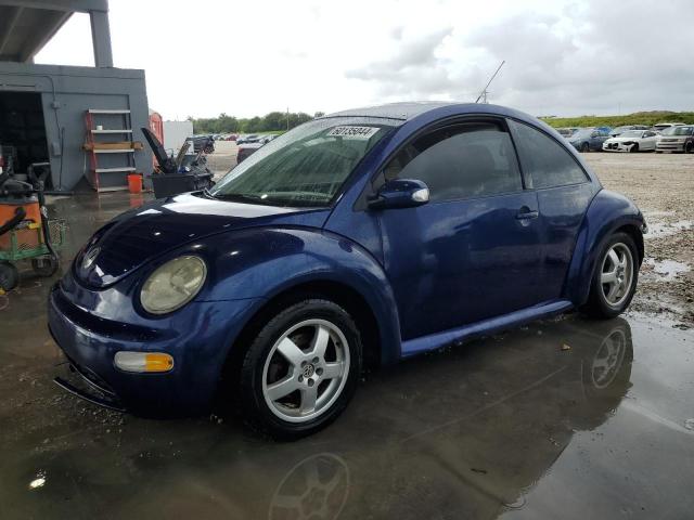 3VWBK31C14M405958 - 2004 VOLKSWAGEN NEW BEETLE GL 蓝色 照片 1