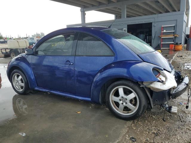 3VWBK31C14M405958 - 2004 VOLKSWAGEN NEW BEETLE GL 蓝色 照片 2