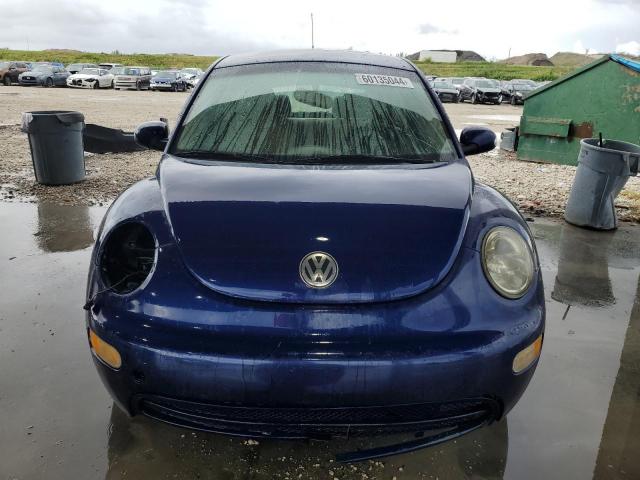 3VWBK31C14M405958 - 2004 VOLKSWAGEN NEW BEETLE GL BLUE photo 5