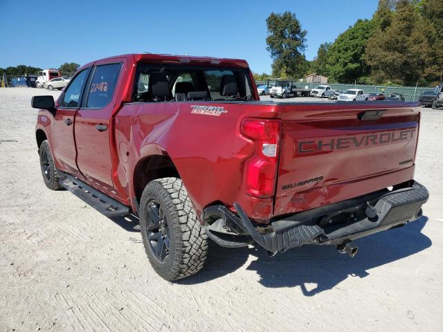 1GCPYCEF0MZ220732 - 2021 CHEVROLET SILVERADO K1500 TRAIL BOSS CUSTOM RED photo 9