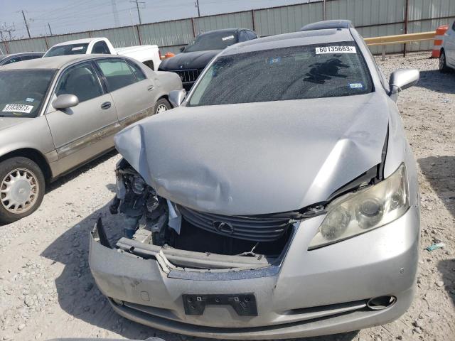 JTHBJ46G882226299 - 2008 LEXUS ES 350 SILVER photo 5