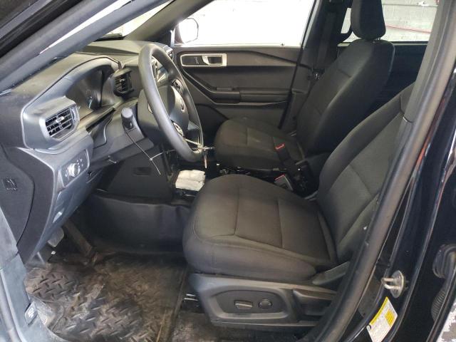 1FM5K8ABXNGB48763 - 2022 FORD EXPLORER POLICE INTERCEPTOR BLACK photo 7