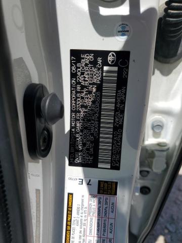 JTDKARFP9H3045608 - 2017 TOYOTA PRIUS PRIM WHITE photo 12