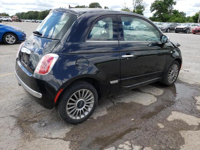 3C3CFFCR9CT106550 - 2012 FIAT 500 LOUNGE BLACK photo 3