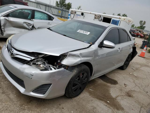 4T1BF1FK6CU027587 - 2012 TOYOTA CAMRY BASE SILVER photo 1