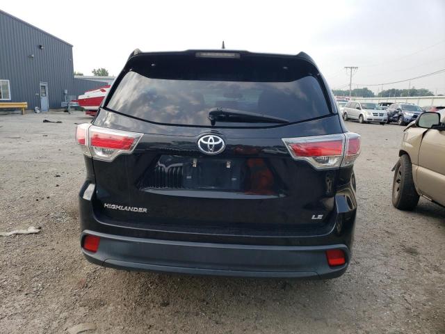 5TDZKRFH7FS110732 - 2015 TOYOTA HIGHLANDER LE BLACK photo 6