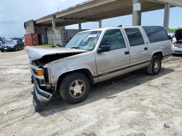 3GNEC16R7XG221911 - 1999 CHEVROLET SUBURBAN C1500 GRAY photo 1