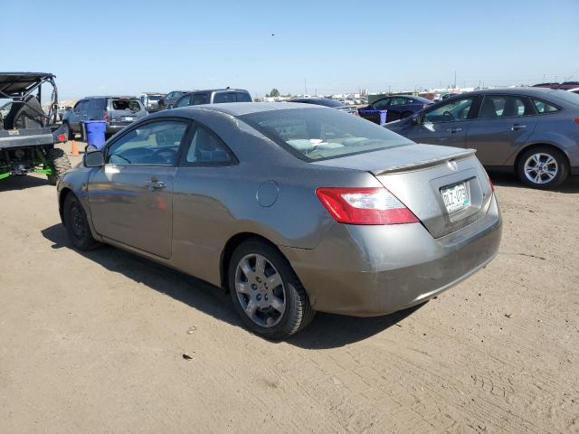 2HGFG12686H505724 - 2006 HONDA CIVIC LX GRAY photo 2