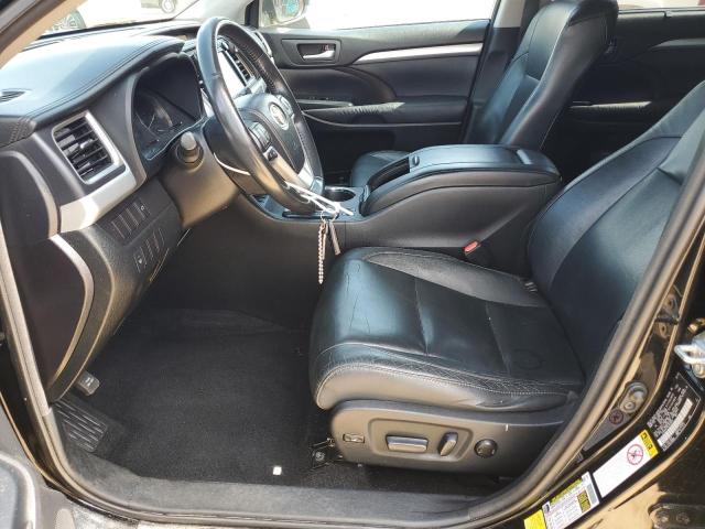 5TDKKRFH6ES036042 - 2014 TOYOTA HIGHLANDER XLE BLACK photo 7