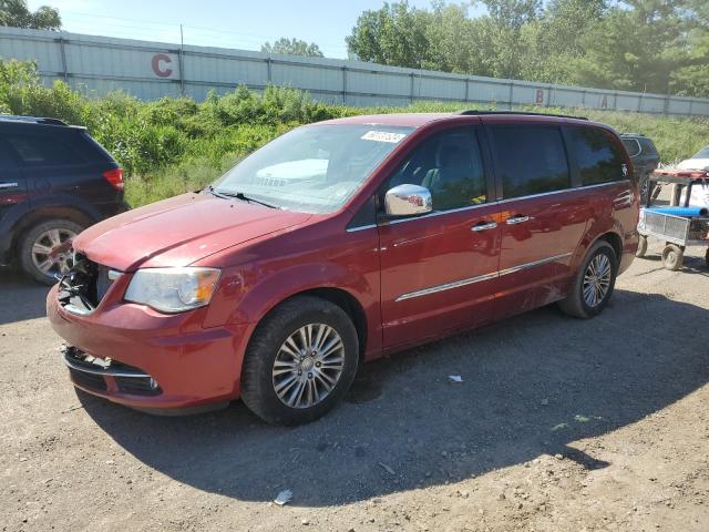 2C4RC1CG1DR616248 - 2013 CHRYSLER TOWN & COU TOURING L BURGUNDY photo 1