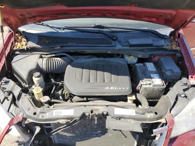 2C4RC1CG1DR616248 - 2013 CHRYSLER TOWN & COU TOURING L BURGUNDY photo 11